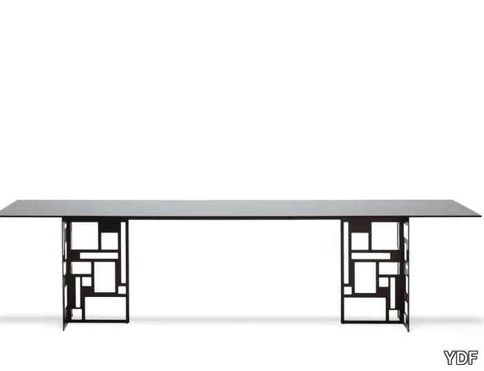 VELASCA - Rectangular custom table _ YDF