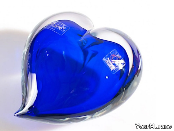 CUPIDO - Heart in handmade Murano glass _ YourMurano