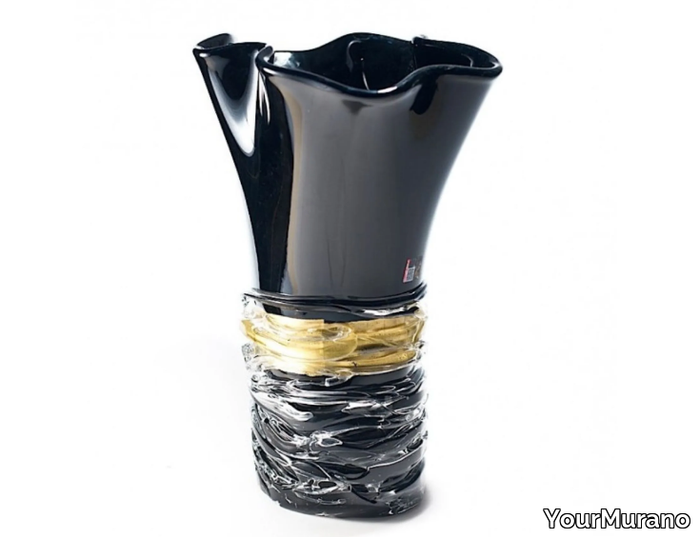 TARTARO - Handmade Murano glass vase _ YourMurano