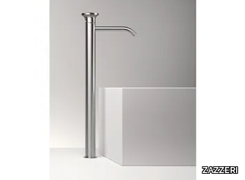 JKZ - High countertop steel washbasin mixer _ ZAZZERI