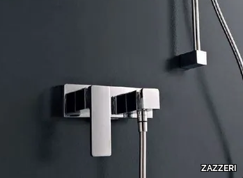 QQUADRO - 1 hole shower mixer with polished finishing _ ZAZZERI