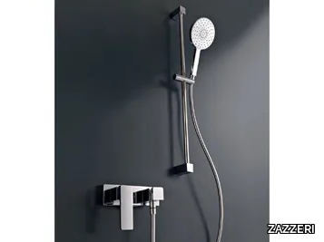 QQUADRO - Shower mixer with hand shower _ ZAZZERI