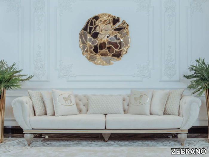 ELSIYUM - Tufted fabric sofa _ ZEBRANO