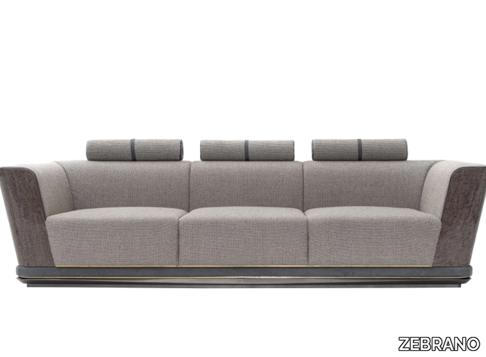 HYPNOS - 3 seater fabric sofa _ ZEBRANO