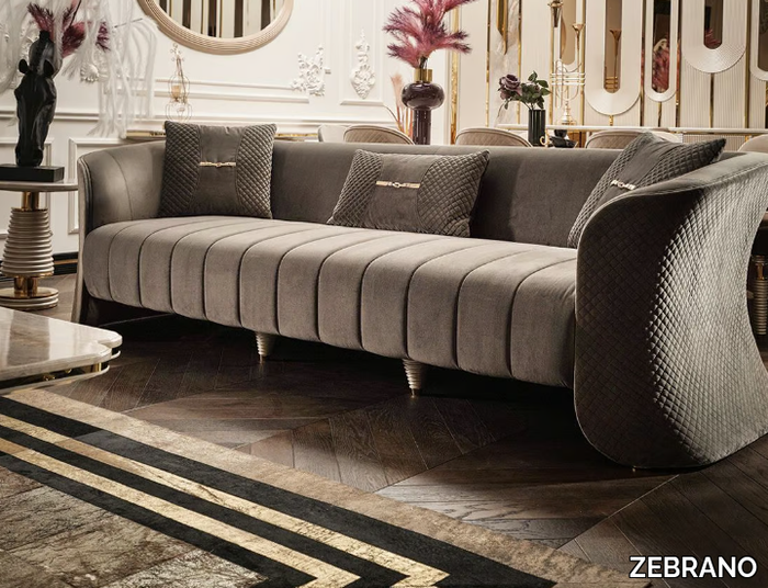 QUINTUS - 3 seater fabric sofa _ ZEBRANO