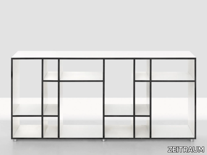 CODE 4 - Open freestanding double-sided bookcase _ ZEITRAUM