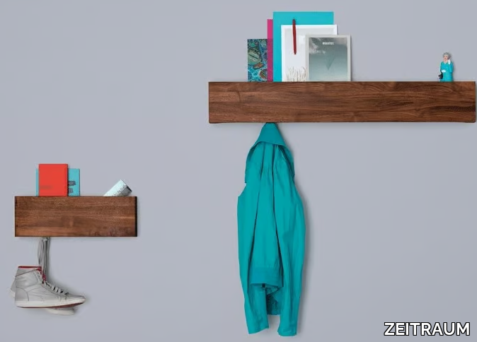 HIDE & PARK - Wooden coat rack / wall shelf _ ZEITRAUM