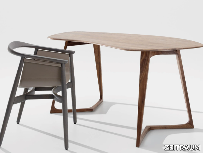 TWIST OFFICE - Solid wood writing desk _ ZEITRAUM