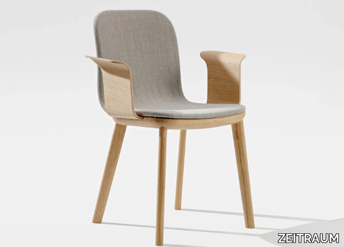 AEON - Upholstered chair with armrests _ ZEITRAUM