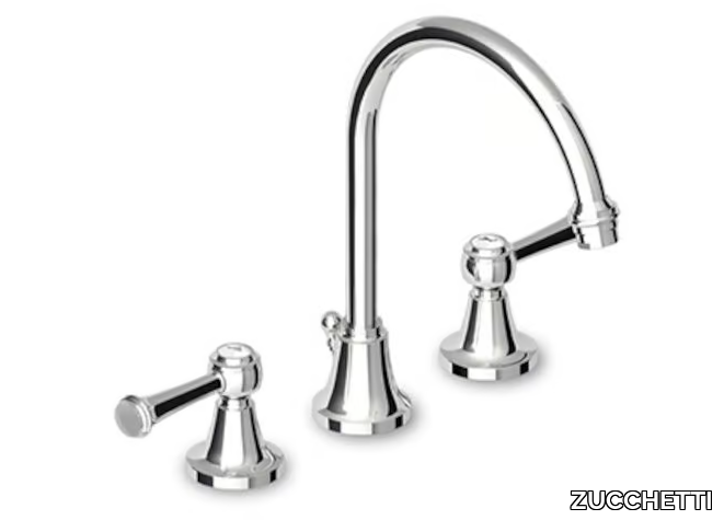 AGORÀ ZAL406 - Countertop washbasin tap with individual rosettes _ ZUCCHETTI