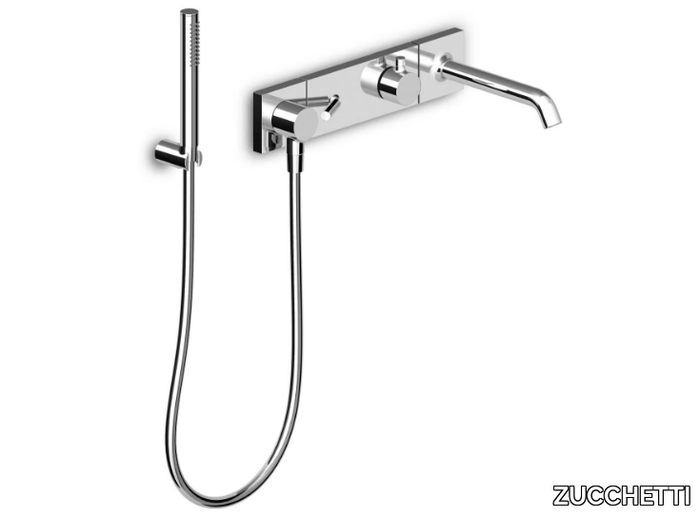 PAN ZP8044 - Wall-mounted single handle bathtub mixer _ ZUCCHETTI