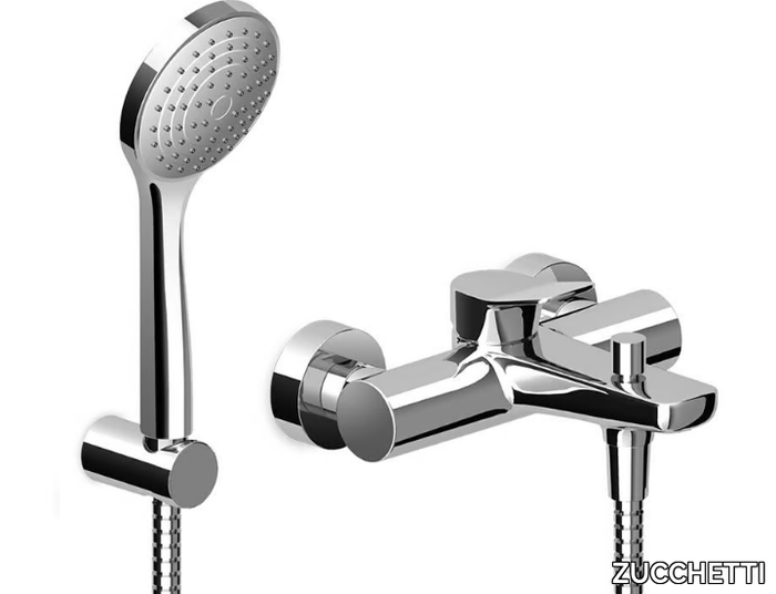 BRIM ZBR490 - Wall-mounted single handle bathtub / shower mixer with aerator _ ZUCCHETTI