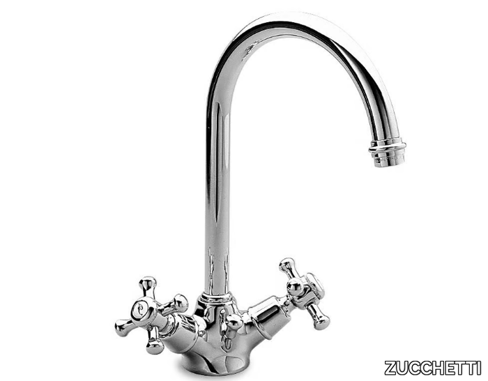 DELFI Z46218 - 1 hole countertop washbasin tap with aerator _ ZUCCHETTI