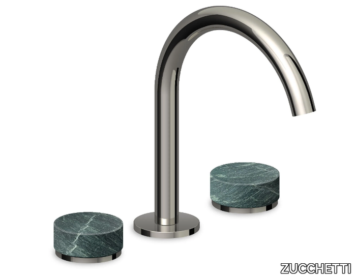 ISY22 ZIS6340.C50 - Countertop Green marble Aver washbasin tap without waste with aerator _ ZUCCHETTI