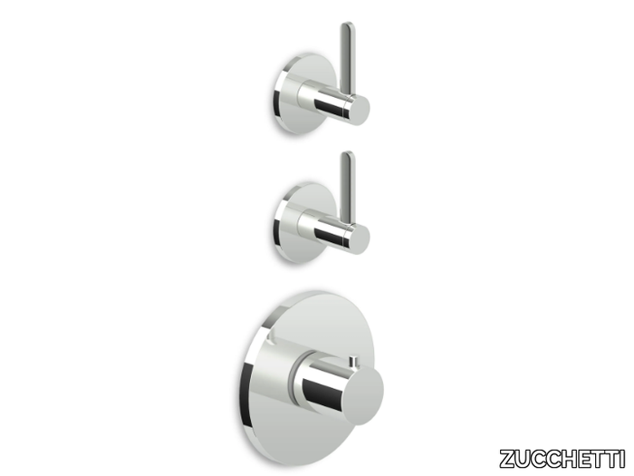 ISY22 ZIS3660 - 3 hole Recessed thermostatic shower mixer _ ZUCCHETTI