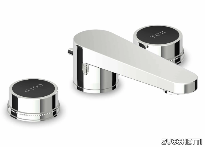 Savoir - Countertop 3 hole washbasin tap with aerator _ ZUCCHETTI