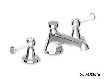 AGORÀ ZAM407 - 3 hole countertop washbasin tap with individual rosettes _ ZUCCHETTI