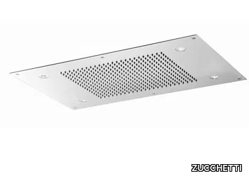 SHOWER - Ceiling mounted extra flat stainless steel overhead shower _ ZUCCHETTI