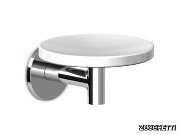 PAN ZAC610 - Wall-mounted ceramic soap dish _ ZUCCHETTI