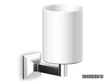 BELLAGIO ZAC513 - Wall-mounted white-paste toothbrush holder _ ZUCCHETTI