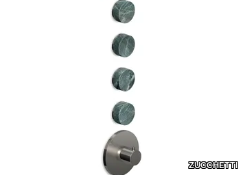 ISY22 ZIS6662.C50 - 5 hole Recessed thermostatic Green marble Aver shower mixer _ ZUCCHETTI