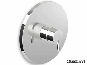 SIMPLY BEAUTIFUL ZSB090 - Recessed single handle shower mixer with plate _ ZUCCHETTI