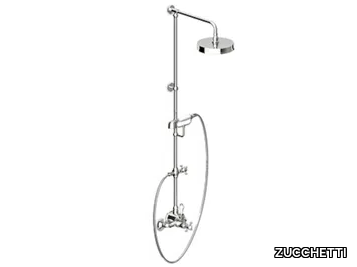 AGORÀ ZAG865 - Wall-mounted thermostatic shower panel with hand shower _ ZUCCHETTI