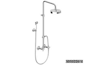 AGORÀ ZAG860 - Wall-mounted shower panel with hand shower _ ZUCCHETTI