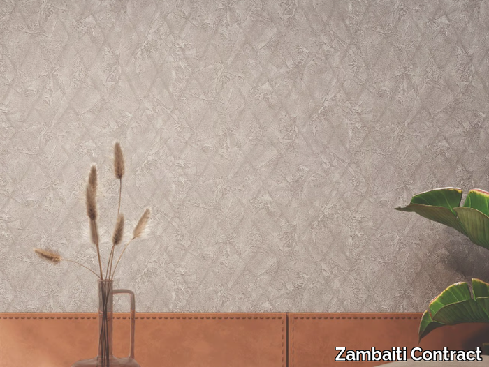 ARLECCHINO - Geometric PVC and nonwoven wallpaper _ Zambaiti Contract