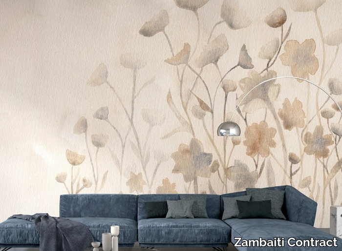 FIORITURA - Digital wallcovering _ Zambaiti Contract