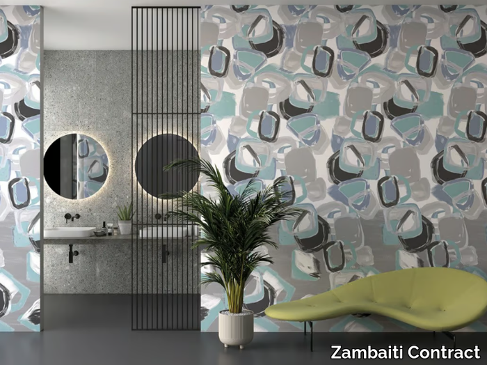 DOMINO - Digital 3D wallcovering _ Zambaiti Contract