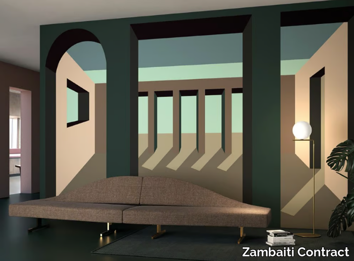 STANZE METAFISICHE - Digital wallcovering _ Zambaiti Contract