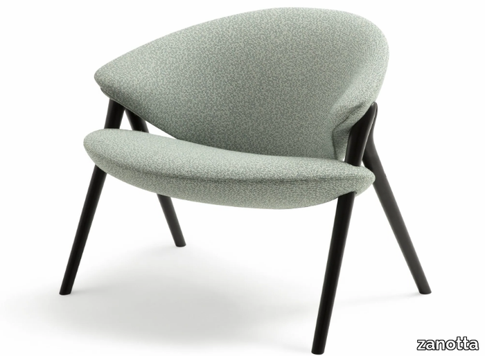 OLIVA - Fabric easy chair with removable cover _ Zanotta