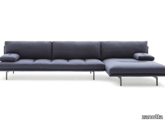 MILANO+ - Sectional fabric sofa _ Zanotta