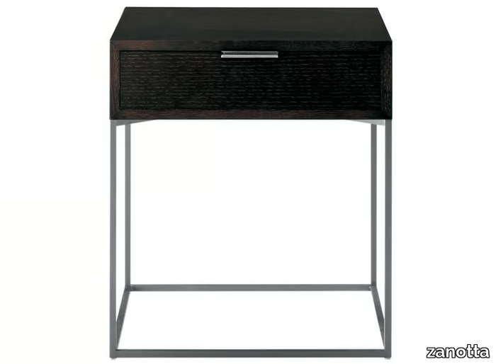 OSCAR - Bedside table with drawers _ Zanotta