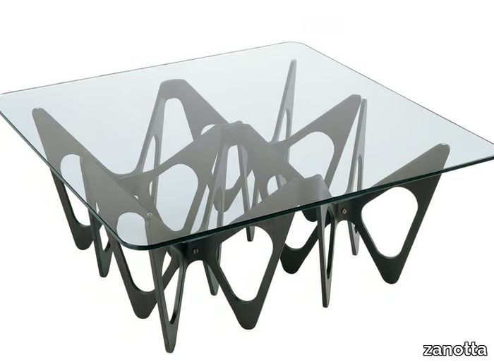 BUTTERFLY - Crystal coffee table _ Zanotta