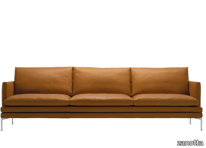 WILLIAM - Leather sofa _ Zanotta