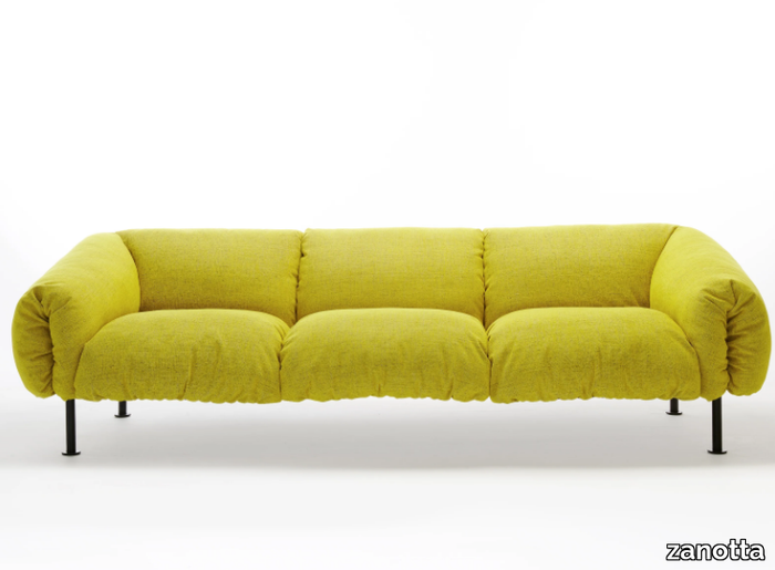 ZA:ZA - 3 seater fabric sofa _ Zanotta