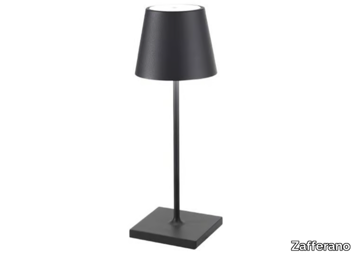 POLDINA PRO MINI - LED aluminium table lamp cordless _ Zafferano