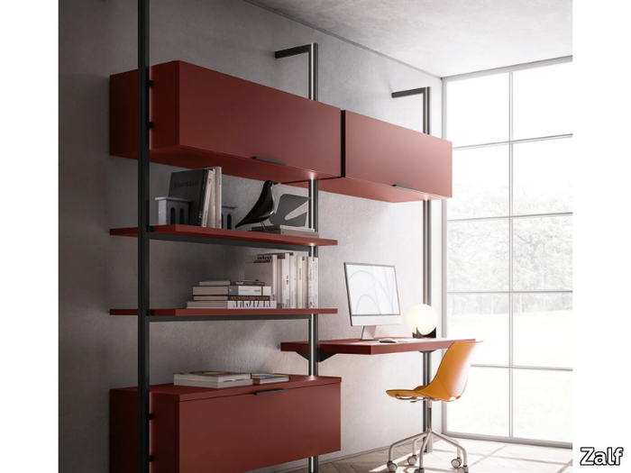 WINDY SM2253 - Sectional bookcase with built-in lights _ Zalf