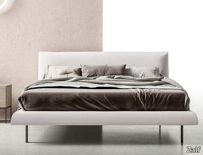 BLUNT - Upholstered double bed _ Zalf