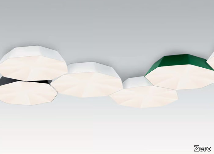 UMBRELLA - Opal glass ceiling lamp _ Zero