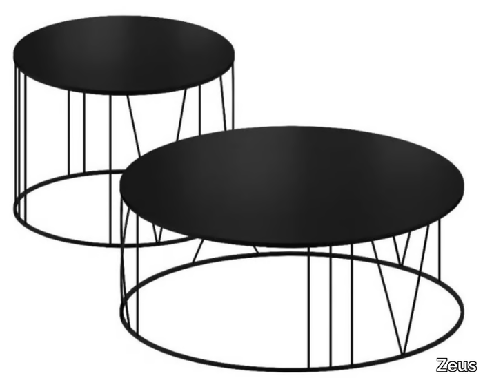 ROMA - Round crystal coffee table _ Zeus