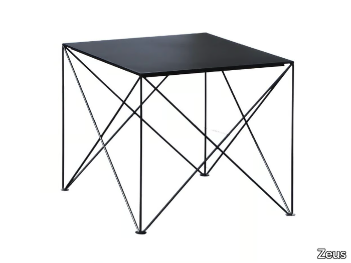 LIGHT STAR - Square plate coffee table _ Zeus