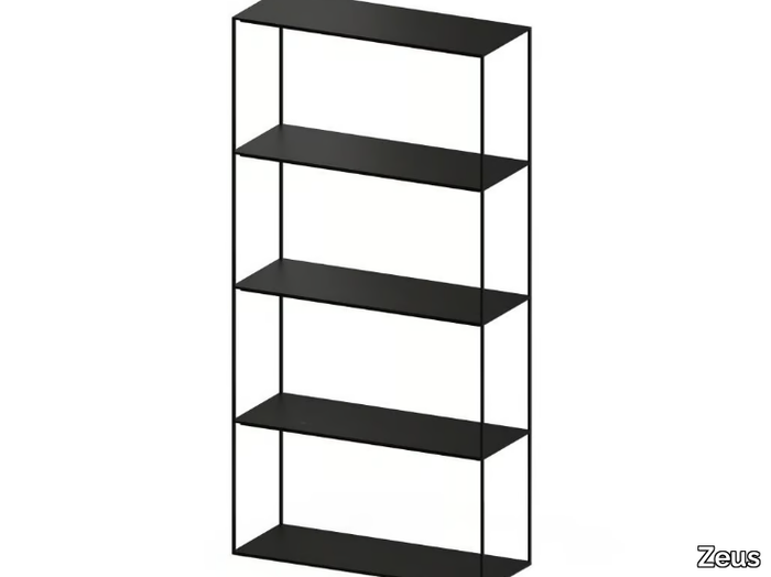 SLIM IRONY - Painted metal shelving unit _ Zeus