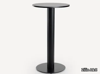 OC - Round wooden high table _ Zilio A&C