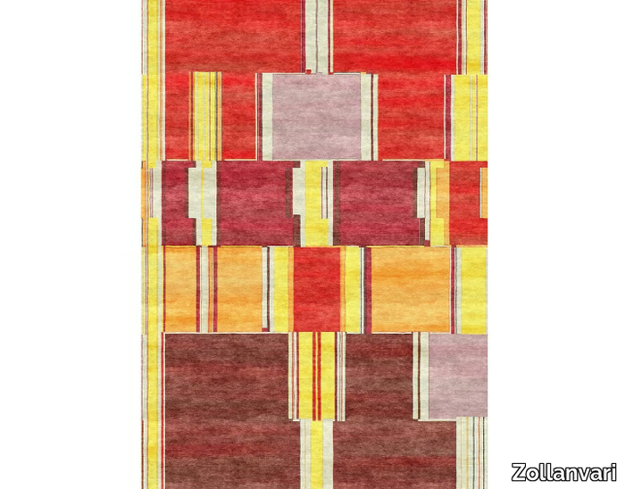 METROPOLIS 4 - Rectangular wool rug _ Zollanvari