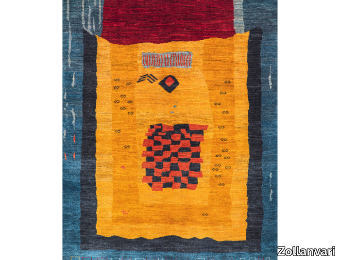 GRAFFITI 5 - Rectangular wool rug _ Zollanvari