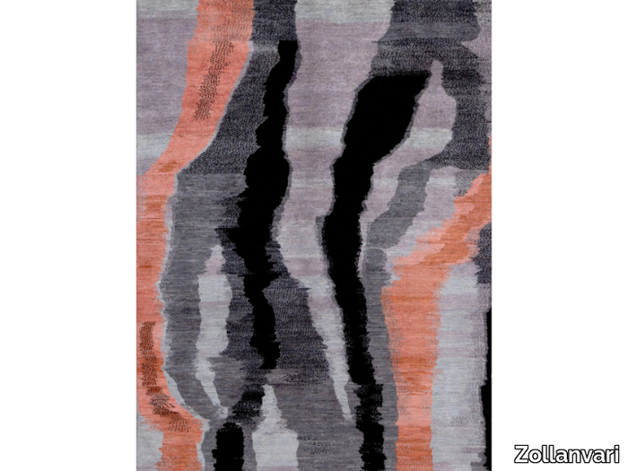 KYOTO SHIBORI 1 - Rectangular wool rug _ Zollanvari