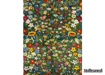 GARDEN OF EDEN 12 - Rectangular wool rug with floral pattern _ Zollanvari